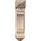 Ekena Millwork Olympic Arts and Crafts Smooth Bracket w/ Offset Brace, Douglas Fir, 7 1/2"W x 20"D x 32"H BKT0806X20X32OLY03SDF - alternate 4